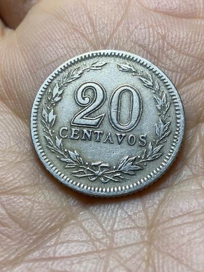 2025年第一百四十五场(总第一百七十一场）高品质英国一线回流散币年末特拍场第二场(免佣金) - 阿根廷🇦🇷1937年20分