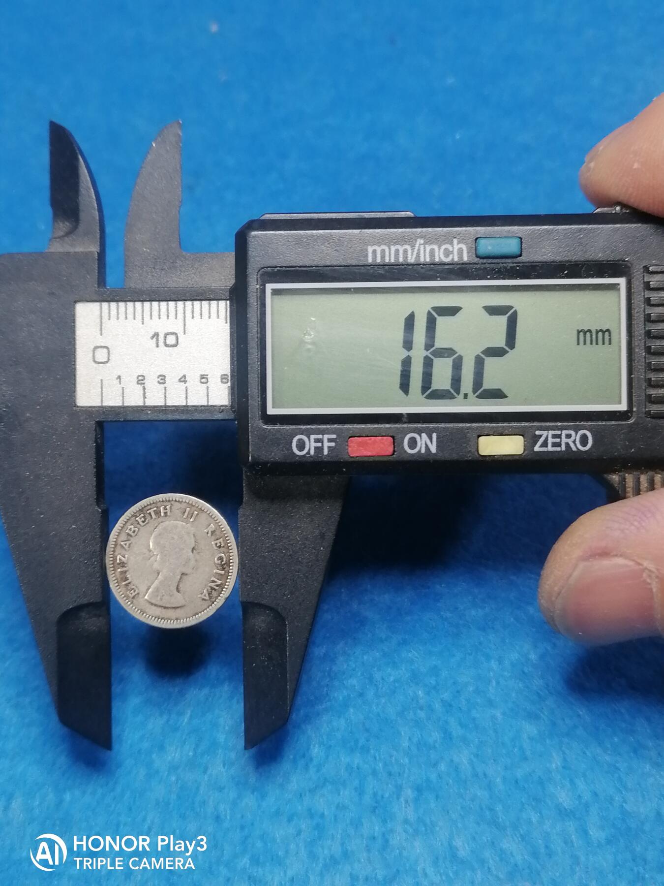 英殖南非1953年1/4便士银币（6108）