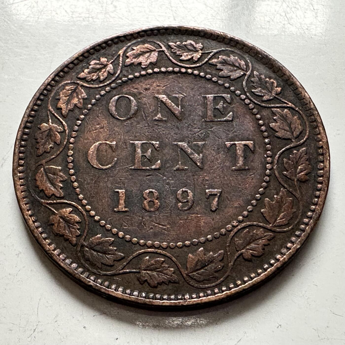 🌹外币初藏🌹🐯2025年第144场  每周二四六晚8️⃣点 接代拍 加拿大1897年一分