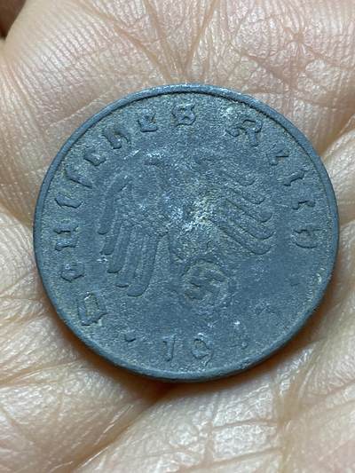 2025年第一百四十五场(总第一百七十一场）高品质英国一线回流散币年末特拍场第二场(免佣金) - 德意志第三帝国1943年10芬妮(A标柏林造)