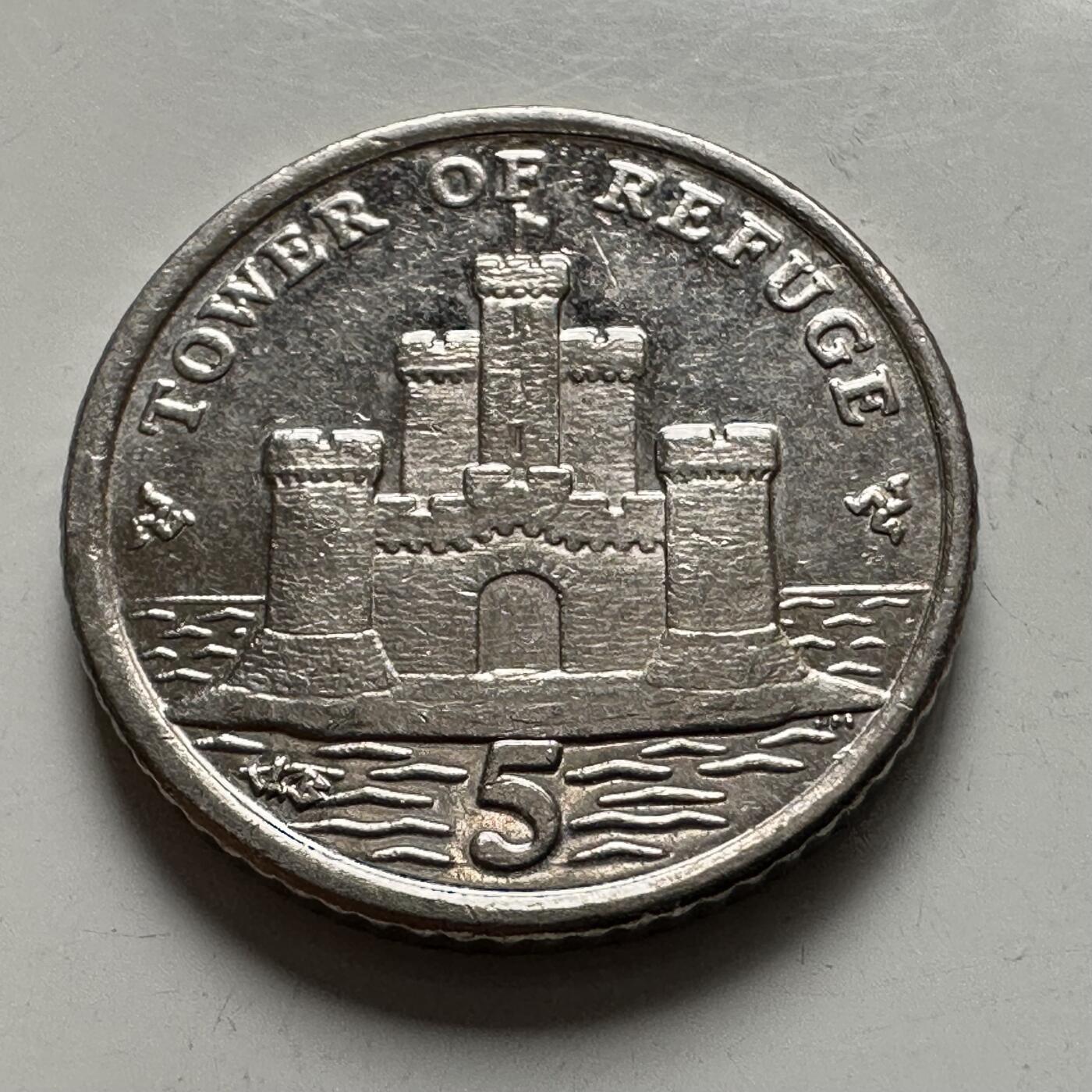 🌹外币初藏🌹🐯2025年第144场  每周二四六晚8️⃣点 接代拍 马恩岛2007年五便士