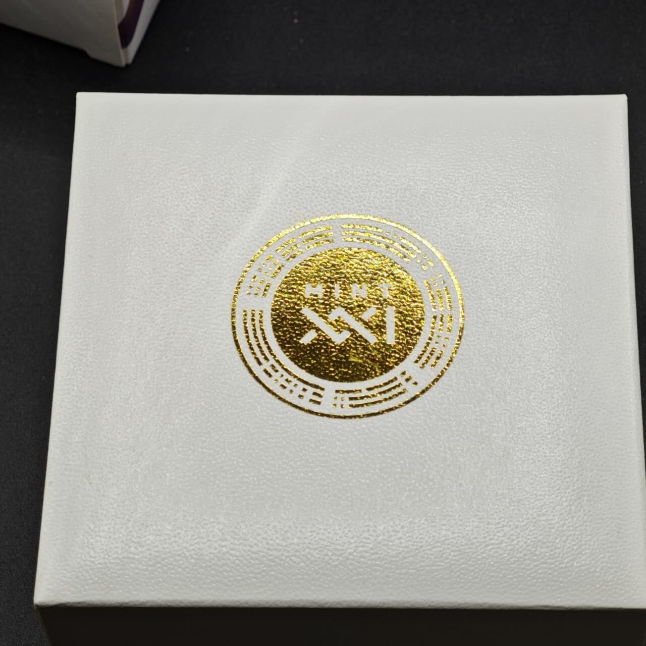 【淘币小摊】实时拍第八百三十六拍   银币套币场   满百包邮可预留二周 每周一统一发货   （少见）2021年加纳2赛地彩色精制银币 爱 1/2盎司999银 发行量：1千 盒证全