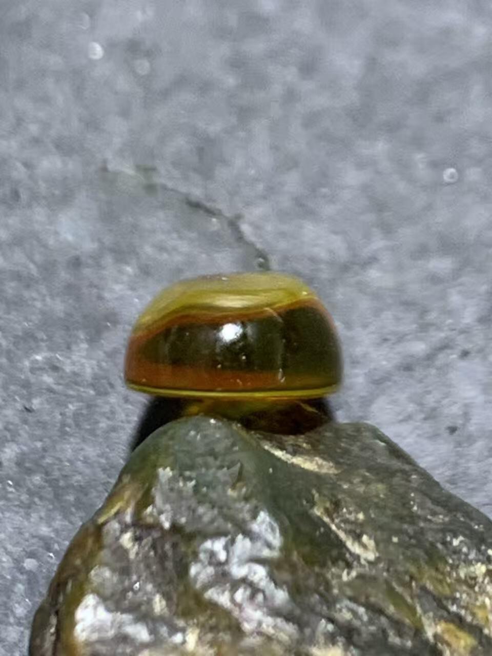 乌克兰花珀通货戒面一个