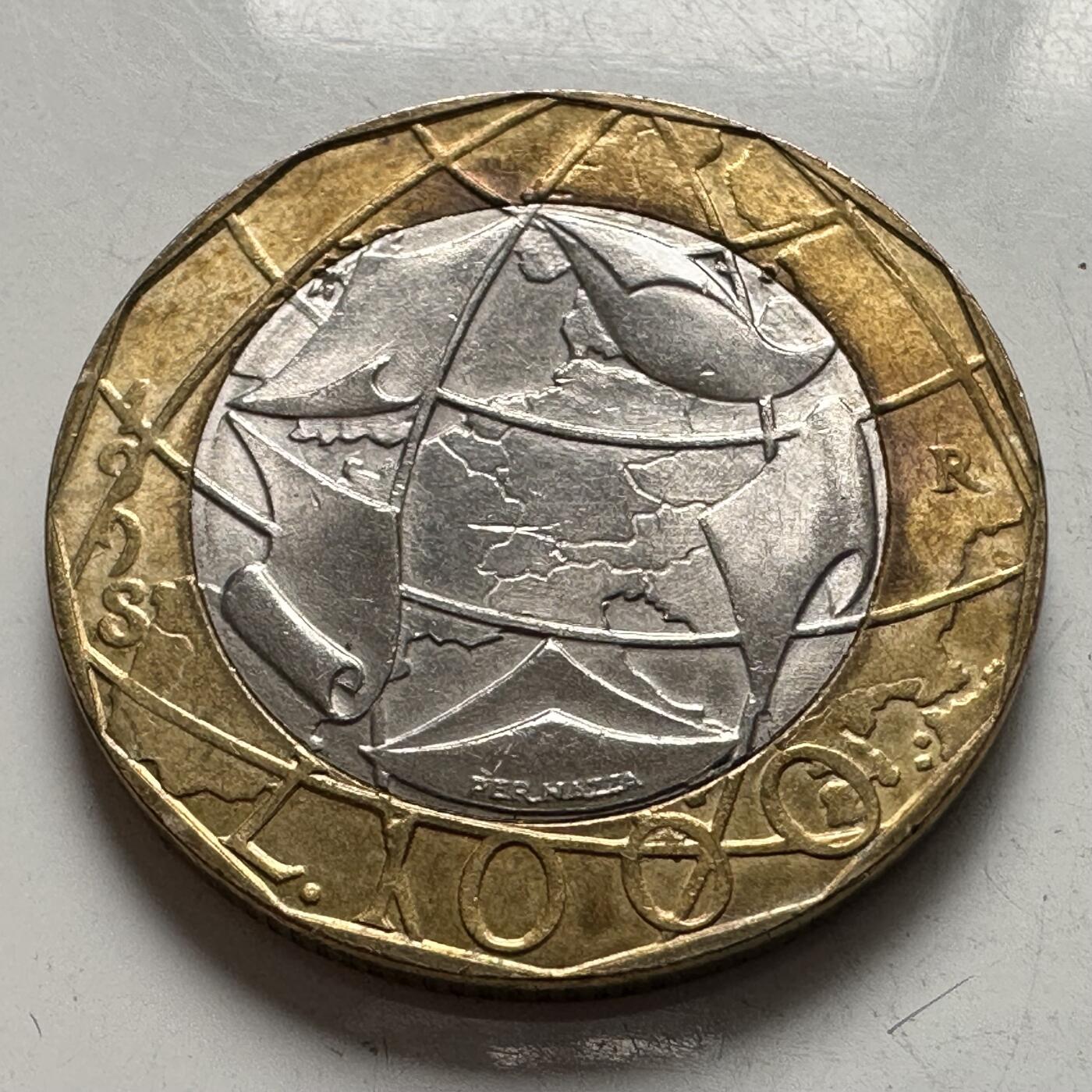 🌹外币初藏🌹🐯2025年第144场  每周二四六晚8️⃣点 接代拍 意大利1998年1000里拉