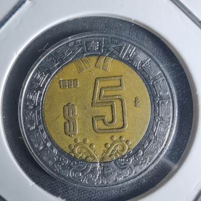 沼泽如烟--第942场 - 墨西哥1998年5比索