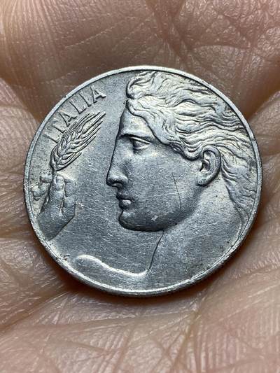 2025年第一百四十二场(总第一百六十八场）高品质英国一线回流散币年末特拍场第二场(免佣金) 好品–意大利王国1920年20分(维托里奥·埃马努埃莱三世第二套)