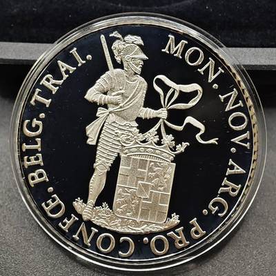 【淘币小摊】实时拍第八百三十六拍   银币套币场   满百包邮可预留二周 每周一统一发货   - 1993年荷兰银杜卡特银币 乌得勒支（1816年复刻） 28.25克835银 发行量：约1万2千 盒证全 银价358