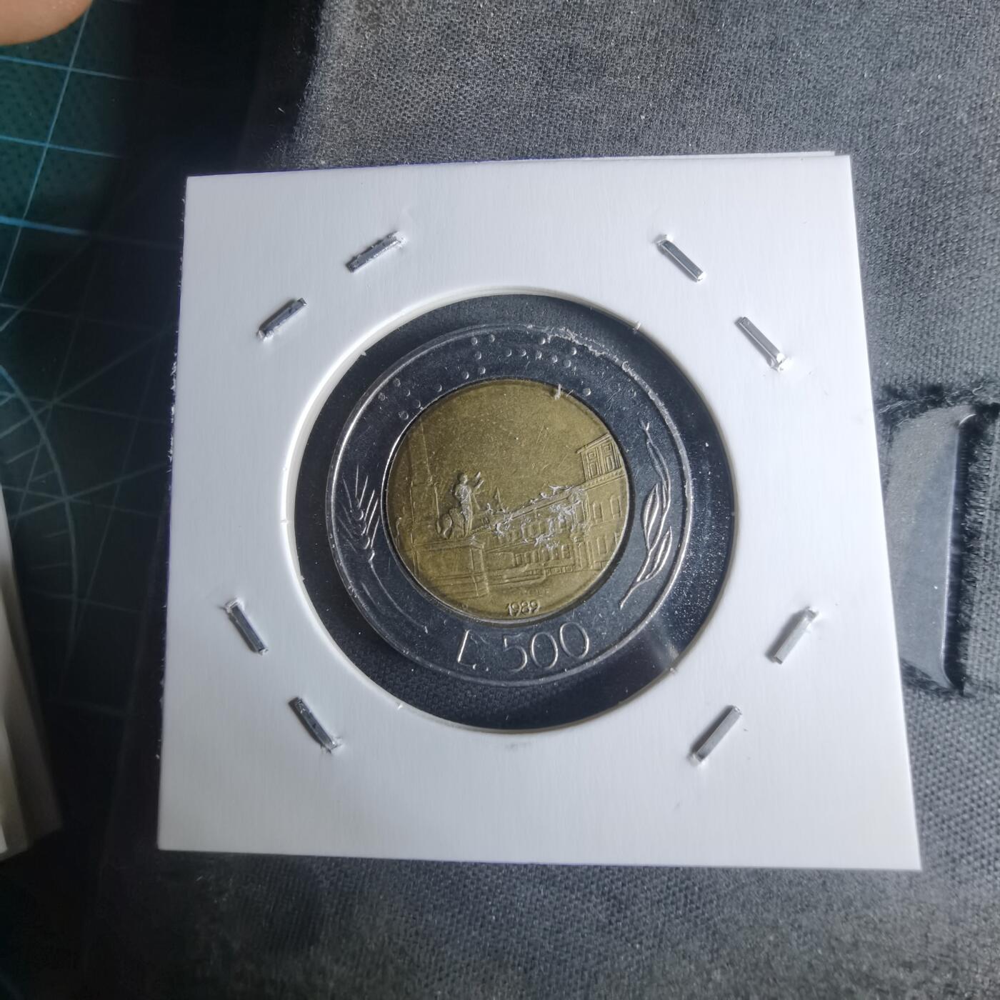 沼泽如烟--第942场 意大利1989年500里拉