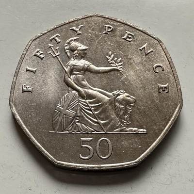 🌹外币初藏🌹🐯2025年第144场  每周二四六晚8️⃣点 接代拍 - 英国1983年50便士 