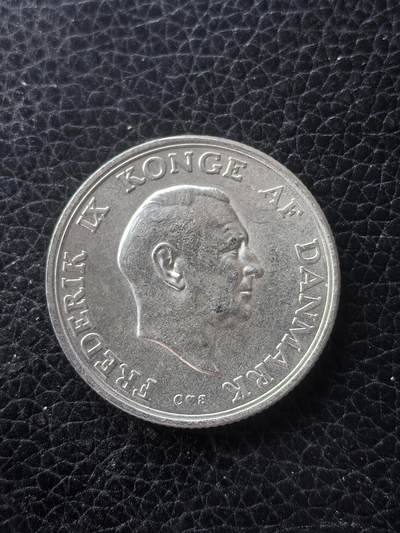 道一币馆币章第一百六十一场 - 丹麦1958年玛格丽特公主18岁生日纪念2克朗银币 15g 800s