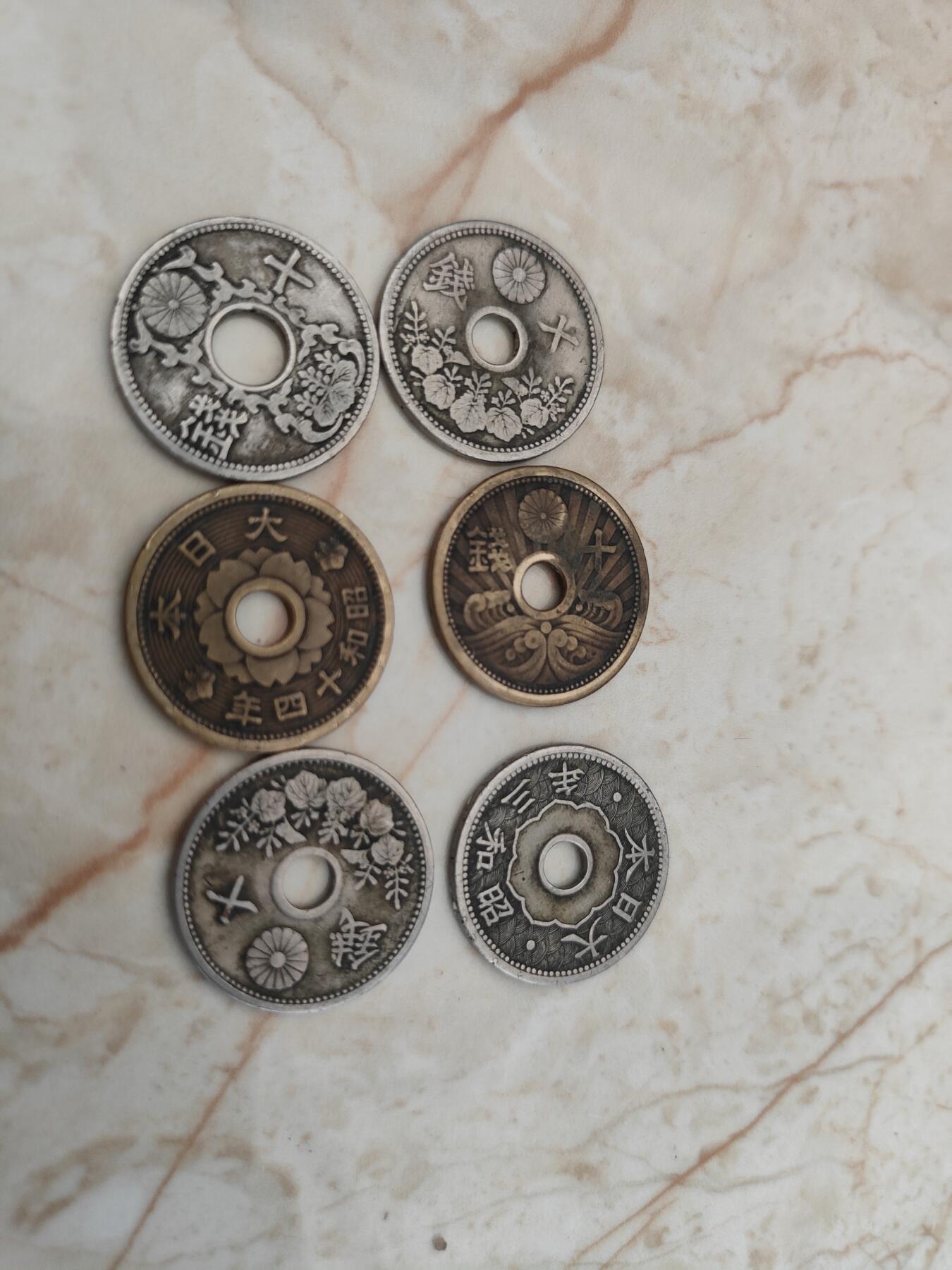 六枚大日本钱