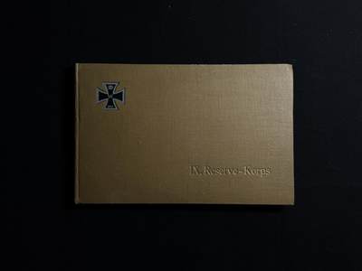 欢庆元旦！戎马世界章牌大赏第109期元旦大拍 - 德国部队一战画册，共计110页，有老化脱落但是未缺页，有该部队的相关百科介绍