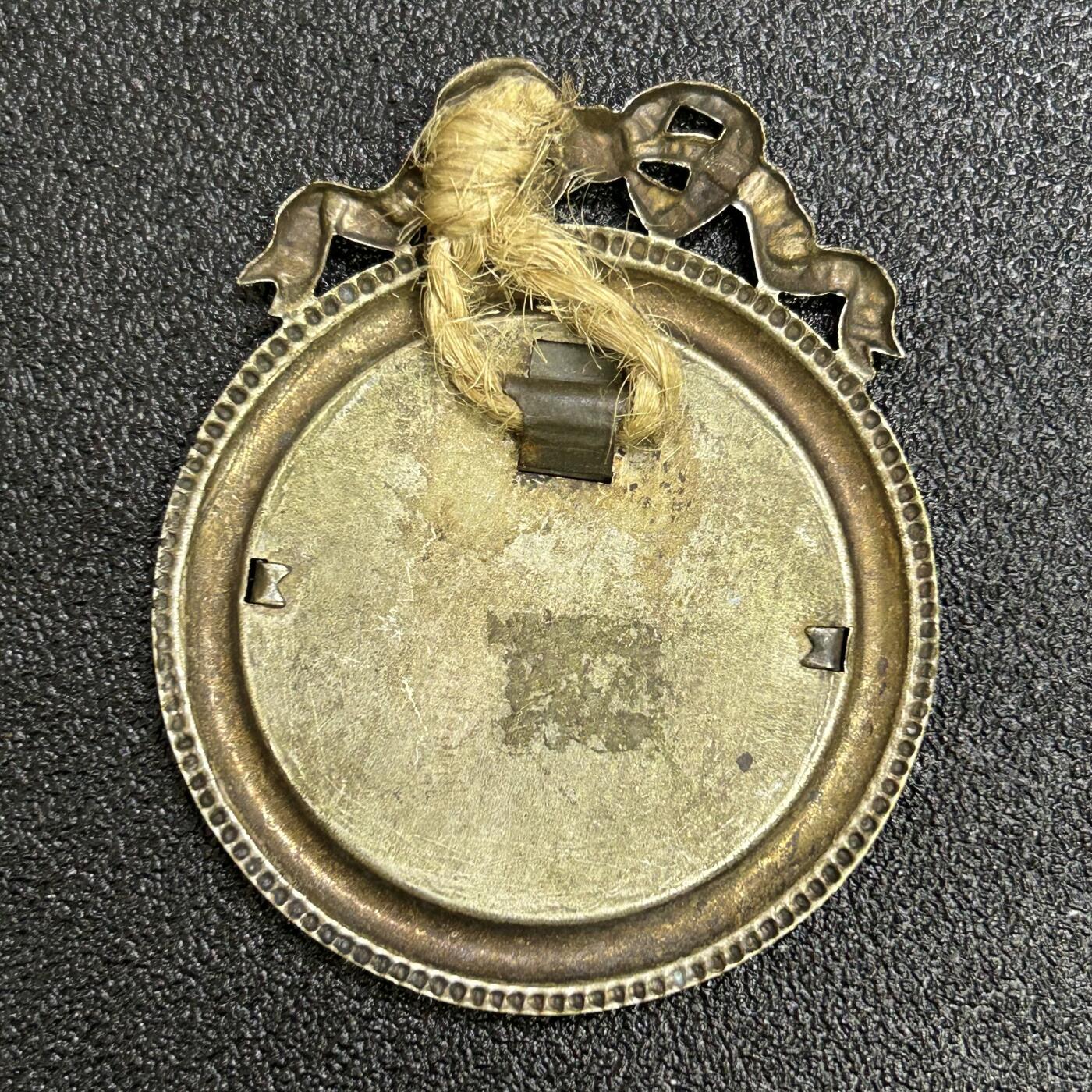 西秦中古拍卖第七十期 法国一战左右天主教圣母挂牌装饰