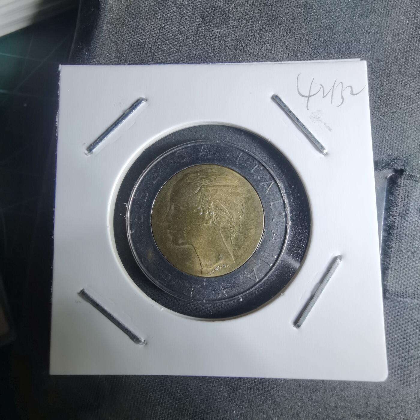 沼泽如烟--第942场 意大利1987年500里拉