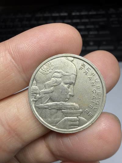 2025年集古藏今外币拍卖第十一期-第3场—（总第293拍），可以寄存60天，满160元包邮。 - 1958年法国100法郎