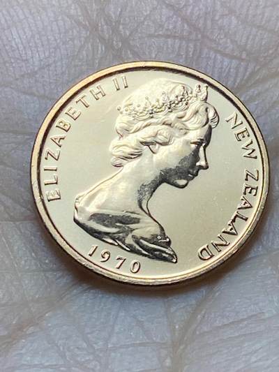 2025年第一百四十二场(总第一百六十八场）高品质英国一线回流散币年末特拍场第二场(免佣金) 原光全新–新西兰🇳🇿1970年套币7枚(含库克山1元纪念币)