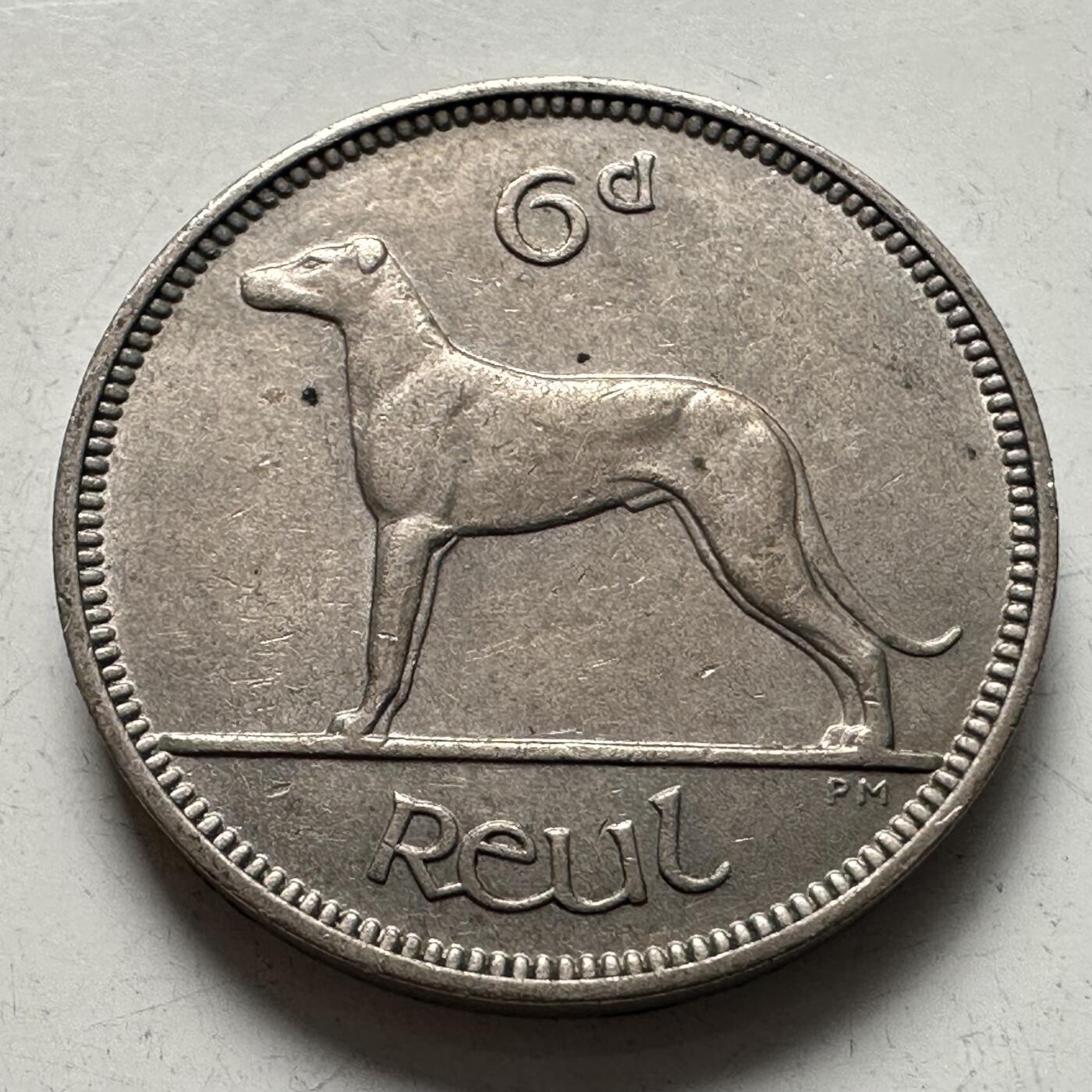 🌹外币初藏🌹🐯2025年第144场  每周二四六晚8️⃣点 接代拍 爱尔兰1948年六便士