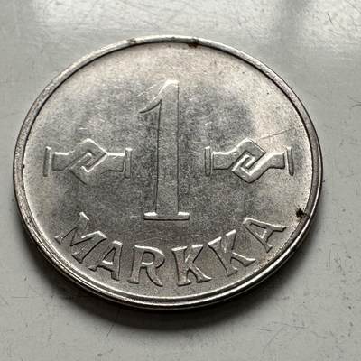 🌹外币初藏🌹🐯2025年第144场  每周二四六晚8️⃣点 接代拍 - 芬兰1958年一马克