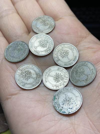 2025年第一百四十五场(总第一百七十一场）高品质英国一线回流散币年末特拍场第二场(免佣金) - 巴林🇧🇭1965年25费尔8枚