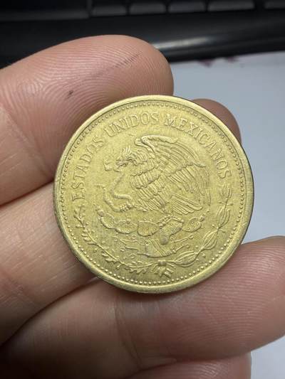 2025年集古藏今外币拍卖第十一期-第3场—（总第293拍），可以寄存60天，满160元包邮。 - 1991年墨西哥100比索