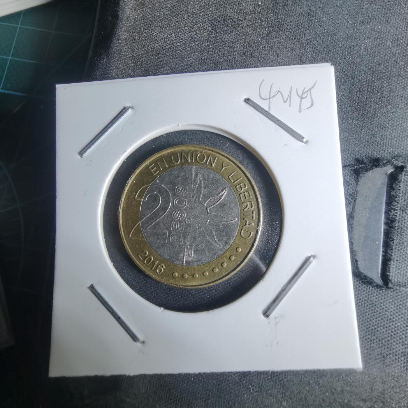 沼泽如烟--第942场 阿根廷2016年2比索