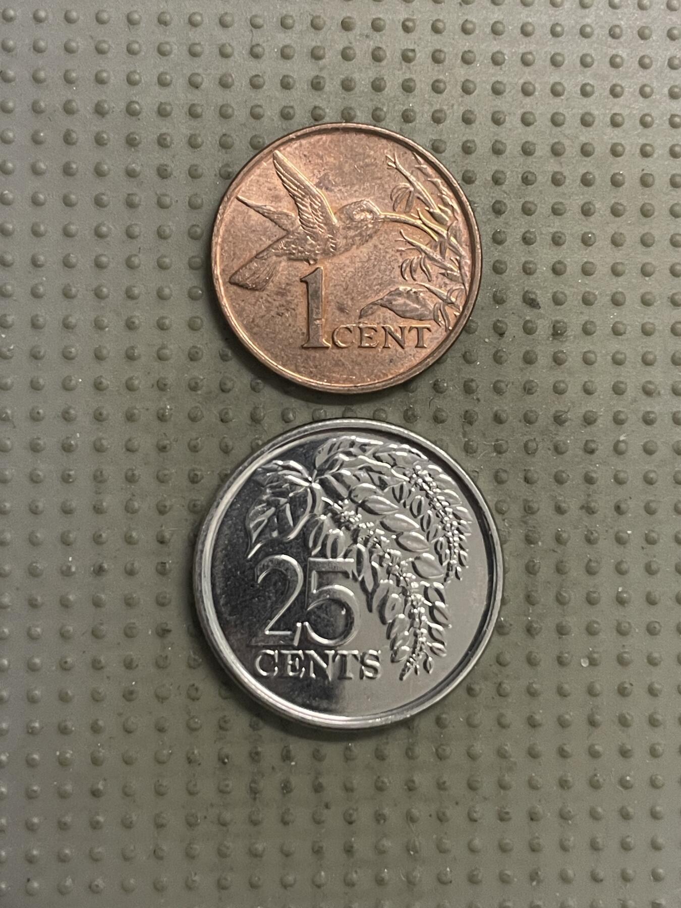 2025年第146场各国散币拍卖（总第146场） 特立尼达和多巴哥2枚