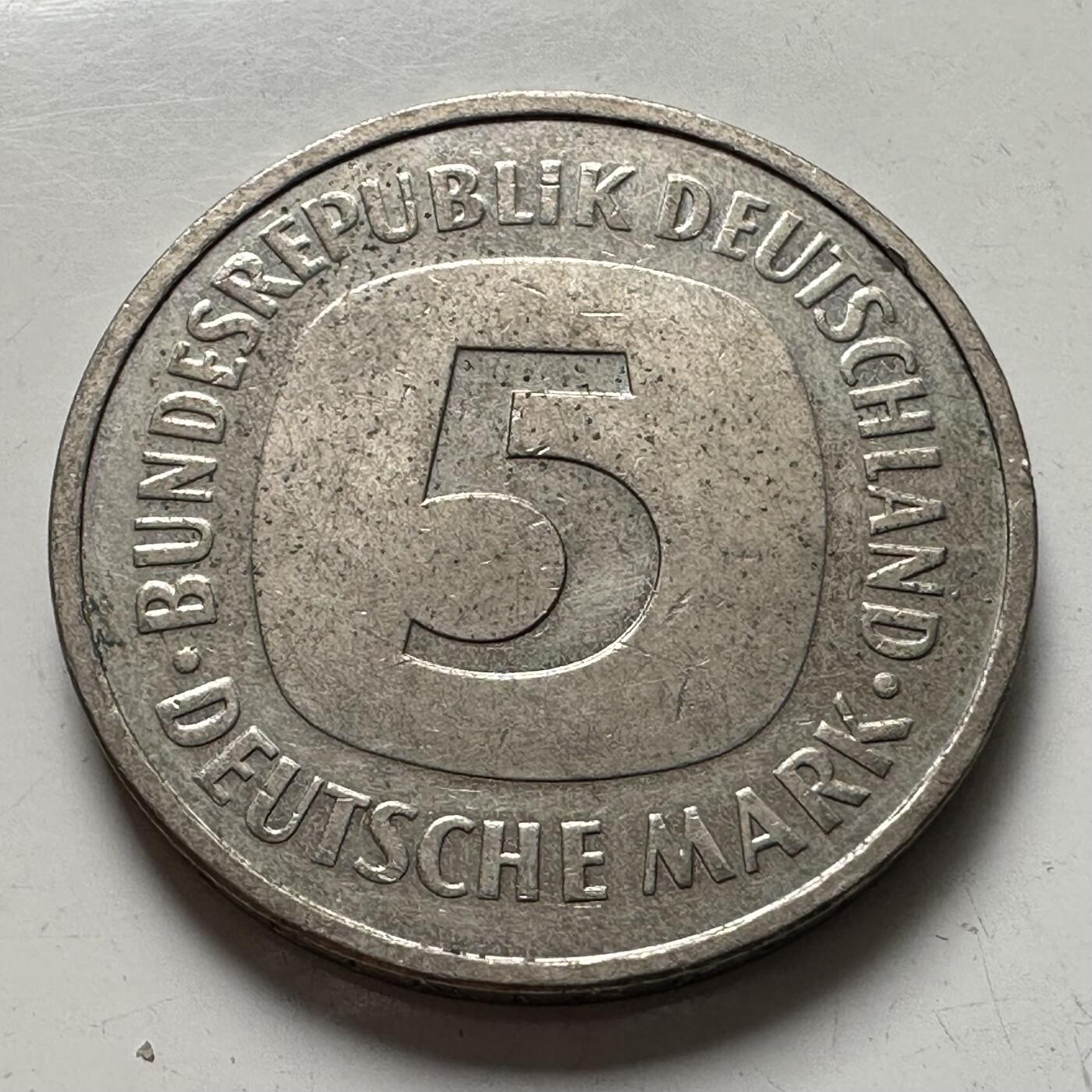 🌹外币初藏🌹🐯2025年第144场  每周二四六晚8️⃣点 接代拍 德国1988年五马克