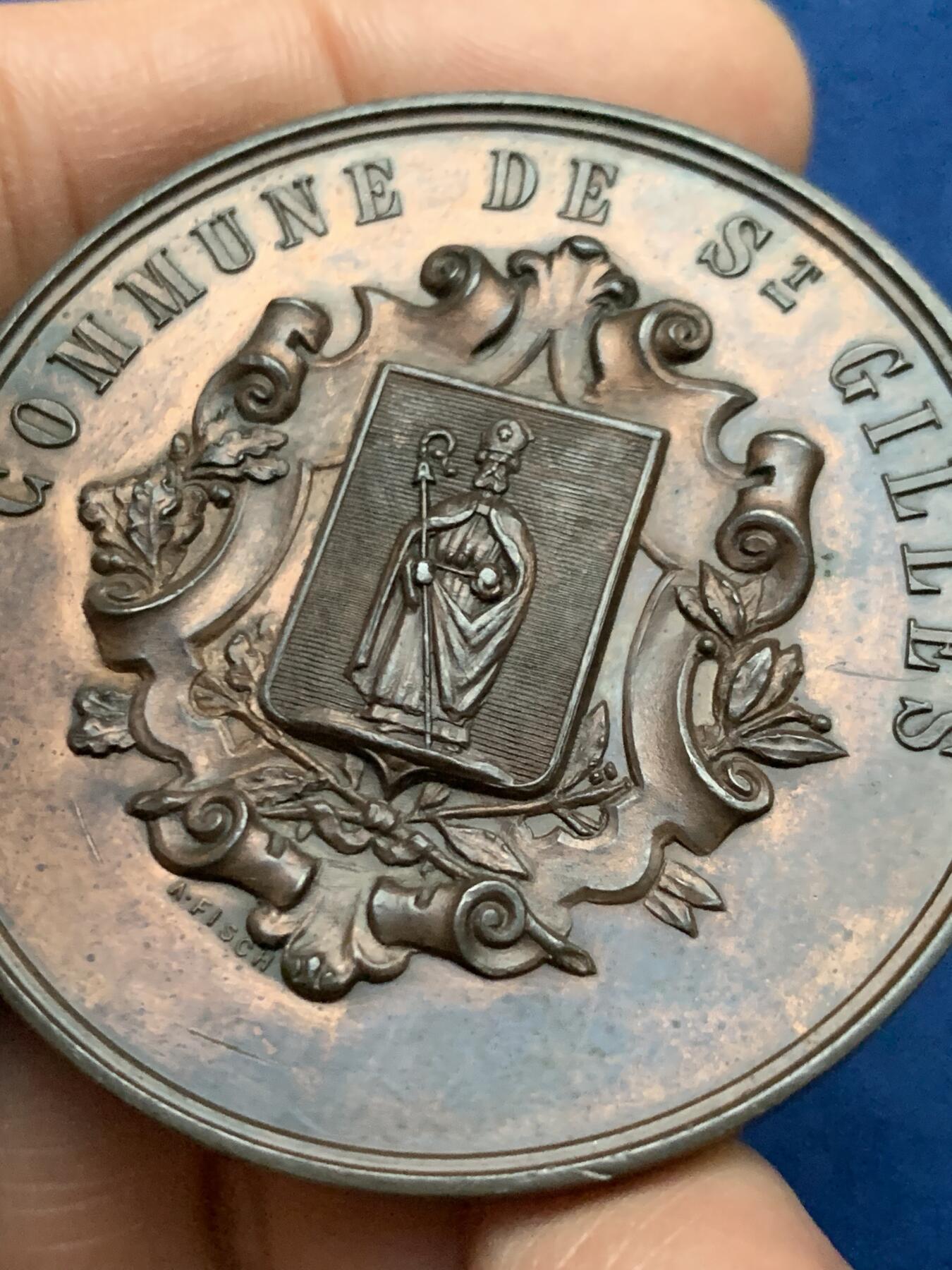 《竞宝斋》第450场 周日，周一，周二  3场连拍 （全场包邮，欢迎送拍） 三枚一组 欧洲铜章 细节见图