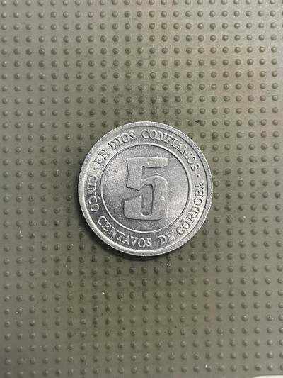 2025年第146场各国散币拍卖（总第146场） - 尼加拉瓜1974年5分