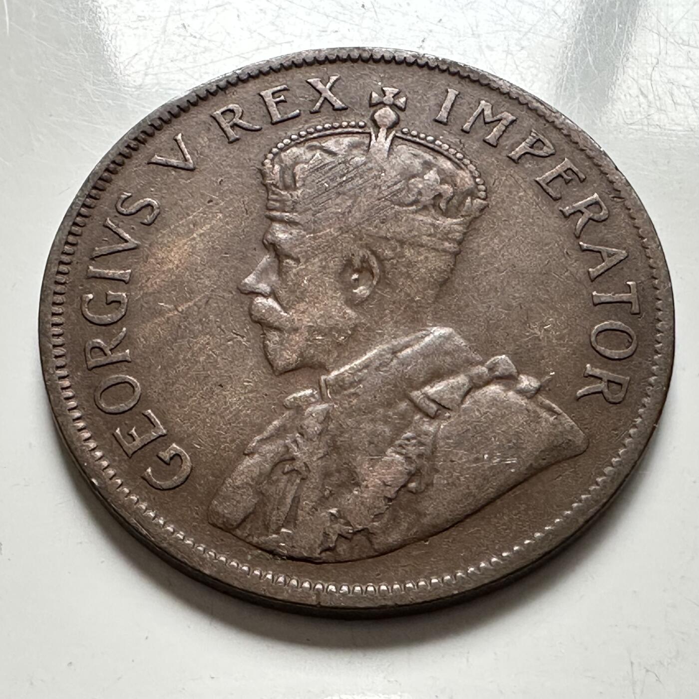 🌹外币初藏🌹🐯2025年第144场  每周二四六晚8️⃣点 接代拍 南非1936年一便士