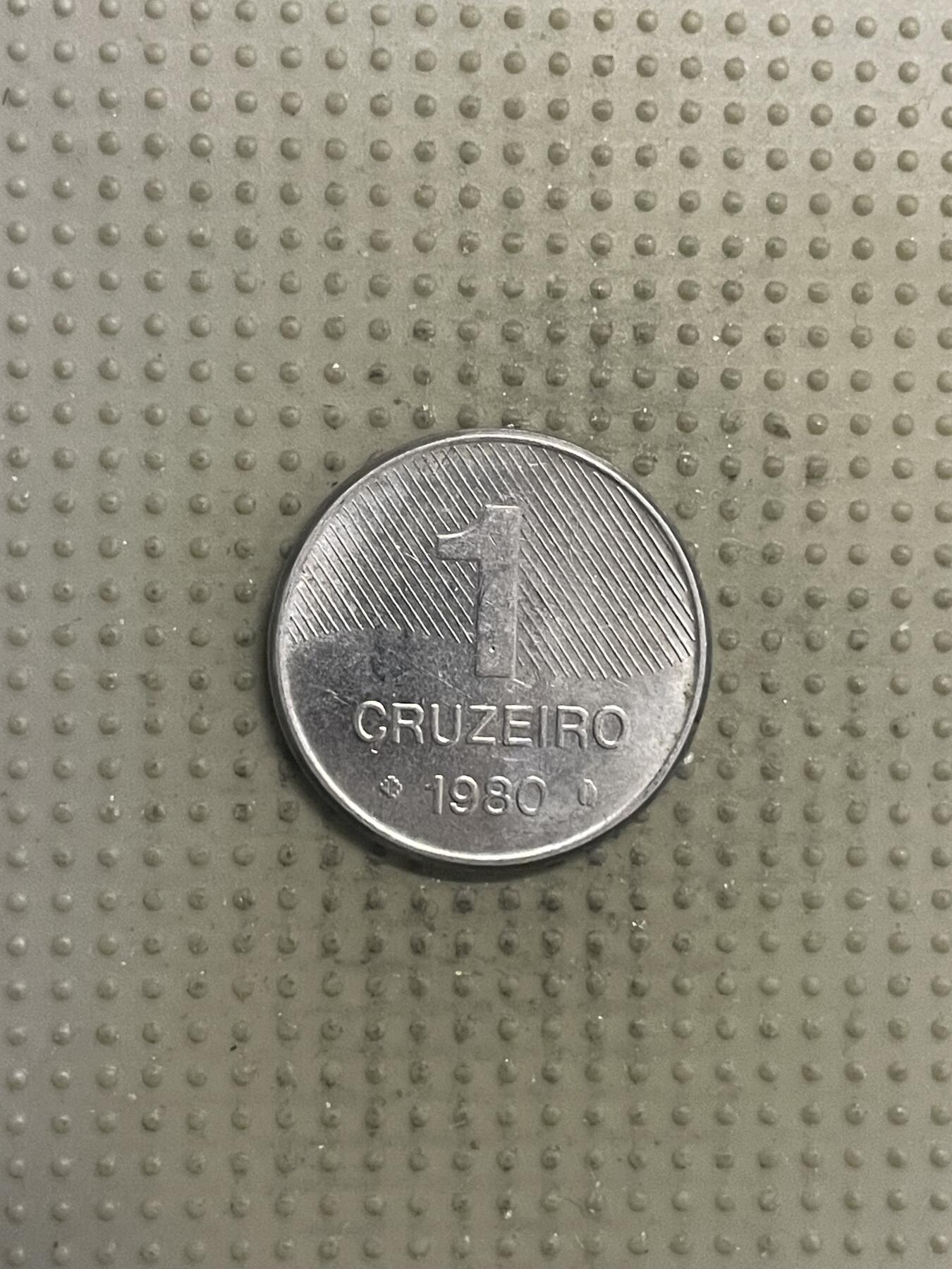 2025年第146场各国散币拍卖（总第146场） 巴西1980年1克鲁扎多