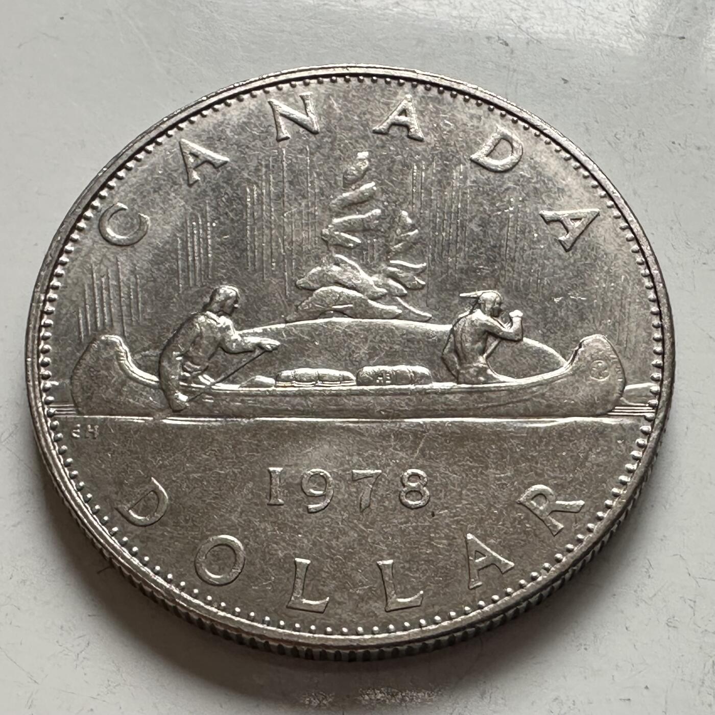 🌹外币初藏🌹🐯2025年第144场  每周二四六晚8️⃣点 接代拍 加拿大1978年划船¥1