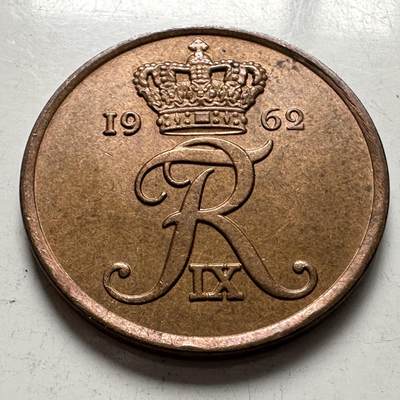 🌹外币初藏🌹🐯2025年第144场  每周二四六晚8️⃣点 接代拍 - 丹麦1962年五欧尔