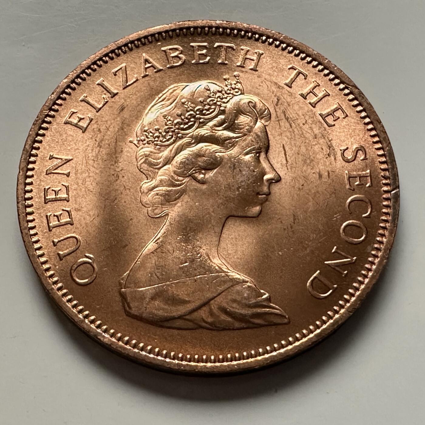 🌹外币初藏🌹🐯2025年第144场  每周二四六晚8️⃣点 接代拍 泽西岛1971年2便士 a