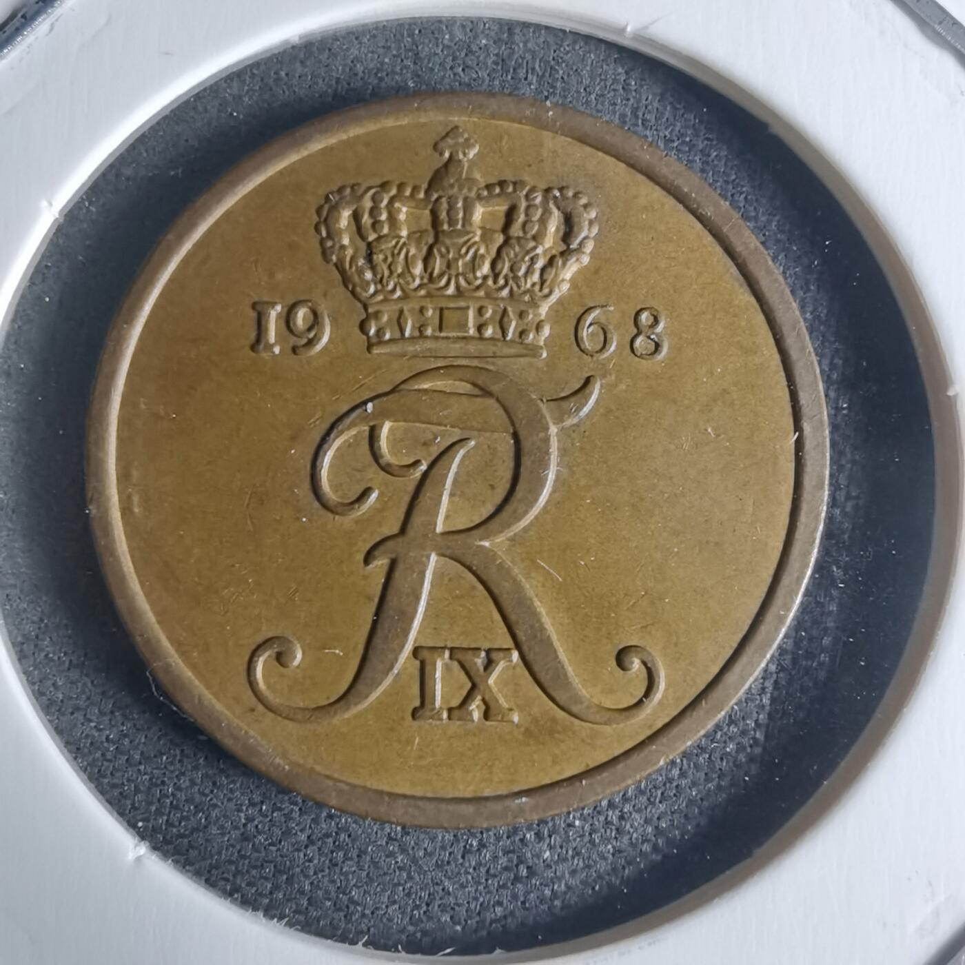 沼泽如烟--第942场 丹麦1968年5欧尔