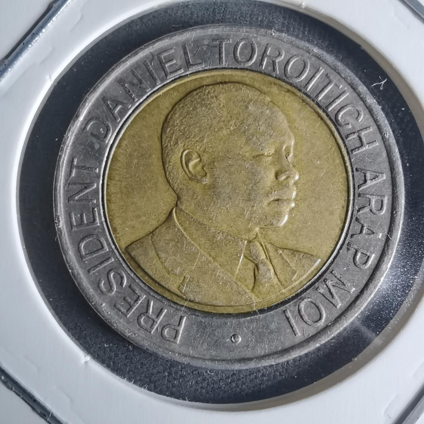 沼泽如烟--第942场 肯尼亚1998年20先令