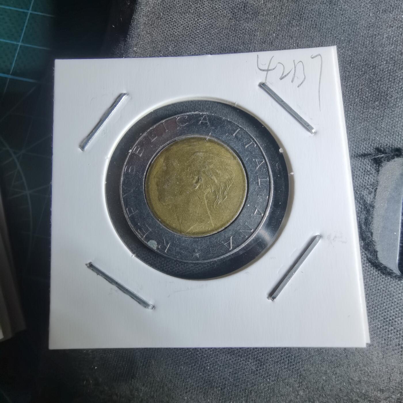 沼泽如烟--第942场 意大利1989年500里拉