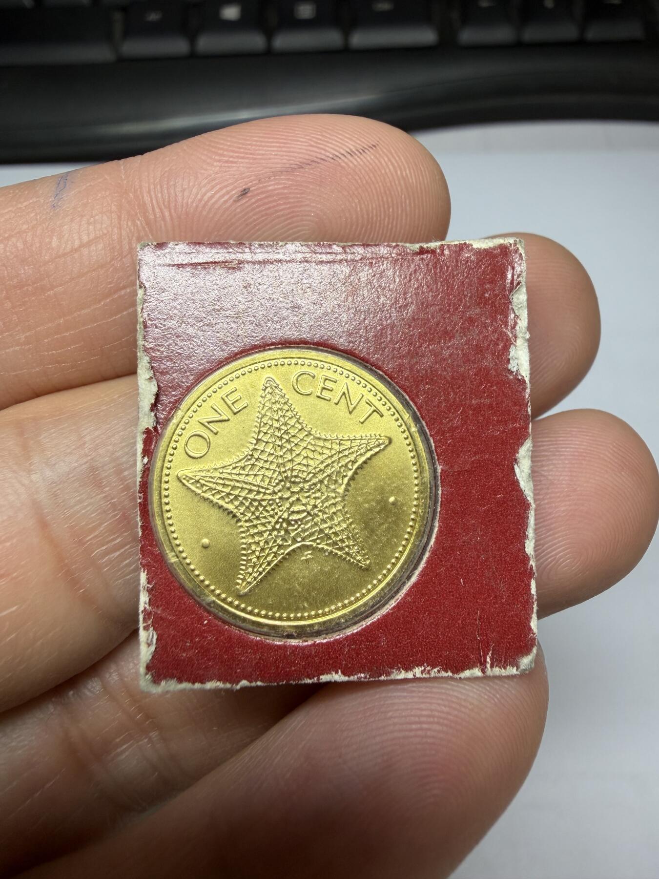 2025年集古藏今外币拍卖第十一期-第3场—（总第293拍），可以寄存60天，满160元包邮。 1974年巴哈马1分