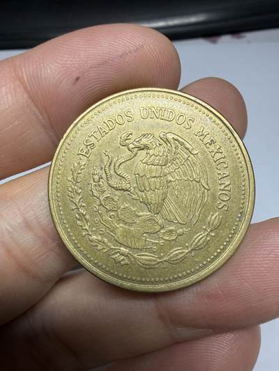 2025年集古藏今外币拍卖第十一期-第3场—（总第293拍），可以寄存60天，满160元包邮。 - 1990年墨西哥1000比索