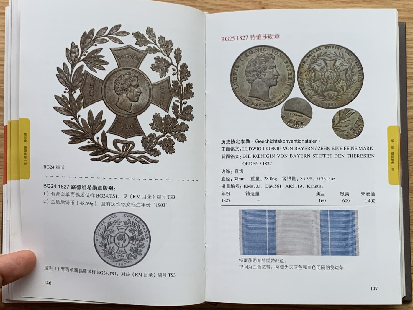 《竞宝斋》第450场 周日，周一，周二  3场连拍 （全场包邮，欢迎送拍） 巴伐利亚王国银币-历史泰勒目录 本书厚达630页 附带一本旅行日记 两本总重约1.25公斤