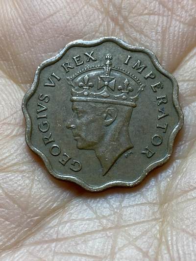 2025年第一百四十二场(总第一百六十八场）高品质英国一线回流散币年末特拍场第二场(免佣金) 英属塞浦路斯1945年1/2皮阿斯特(乔治六世第二版关门年)