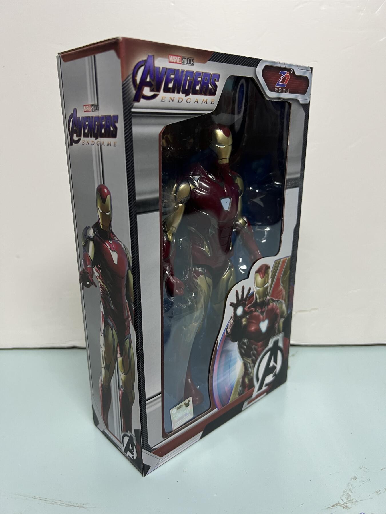 零元拍：漫威正版 中动玩具7寸《复仇者联盟4》钢铁侠 可动人偶 全新仅拆