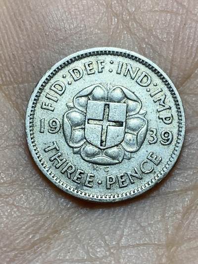 2025年第一百四十五场(总第一百七十一场）高品质英国一线回流散币年末特拍场第二场(免佣金) - 英国🇬🇧1939年3便士银币(乔治六世第一版，500银)