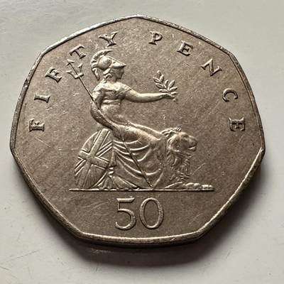 🌹外币初藏🌹🐯2025年第144场  每周二四六晚8️⃣点 接代拍 - 英国1985年50便士 