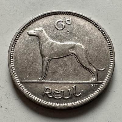 🌹外币初藏🌹🐯2025年第144场  每周二四六晚8️⃣点 接代拍 - 爱尔兰1928年6便士