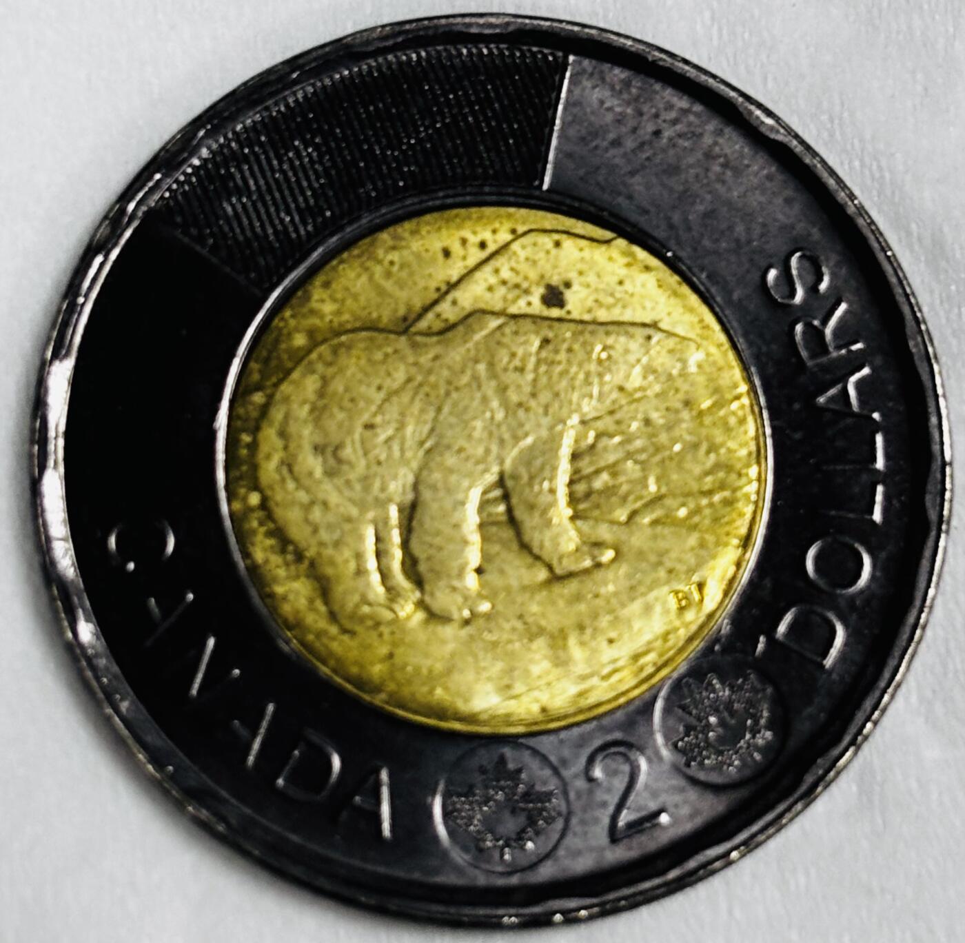 文馨钱币收藏第 286 场，圣诞节专场【 长期接收代拍品低至 0 佣金】 原光 2022加拿大双色2元女王去世纪念币