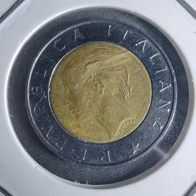 沼泽如烟--第942场 - 意大利1998年500里拉纪念币