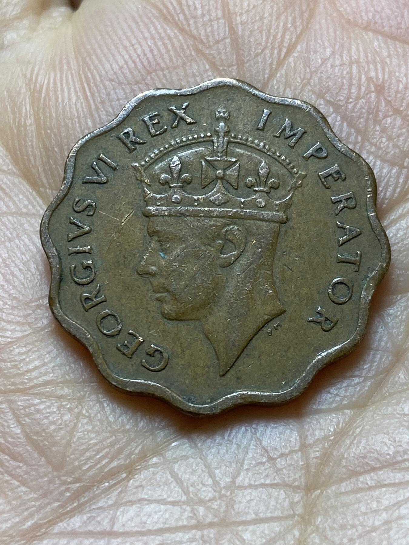 2025年第一百四十五场(总第一百七十一场）高品质英国一线回流散币年末特拍场第二场(免佣金) 英属塞浦路斯1944年1皮阿斯特(乔治六世第二版)