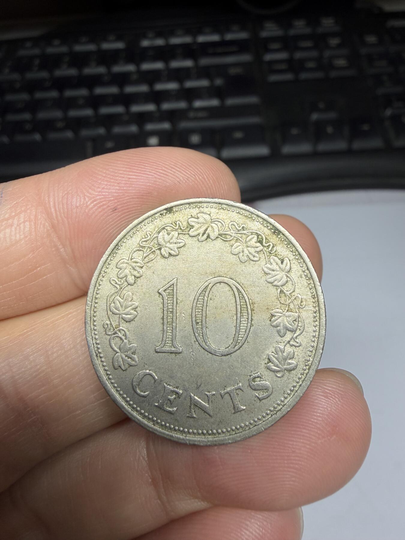 2025年集古藏今外币拍卖第十一期-第3场—（总第293拍），可以寄存60天，满160元包邮。 1972年马耳他10分