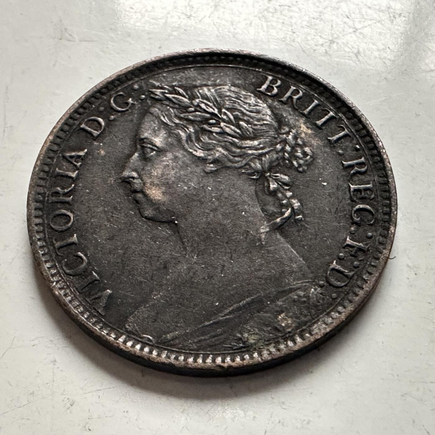 🌹外币初藏🌹🐯2025年第144场  每周二四六晚8️⃣点 接代拍 英国1890年一法新